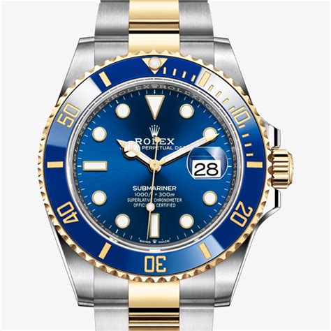 rolex submariner oystersteel yellow gold